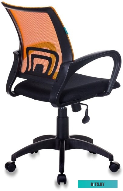 Офисное кресло (Стул) Бюрократ CH-695N/OR/TW-11 (черный/оранжевый)