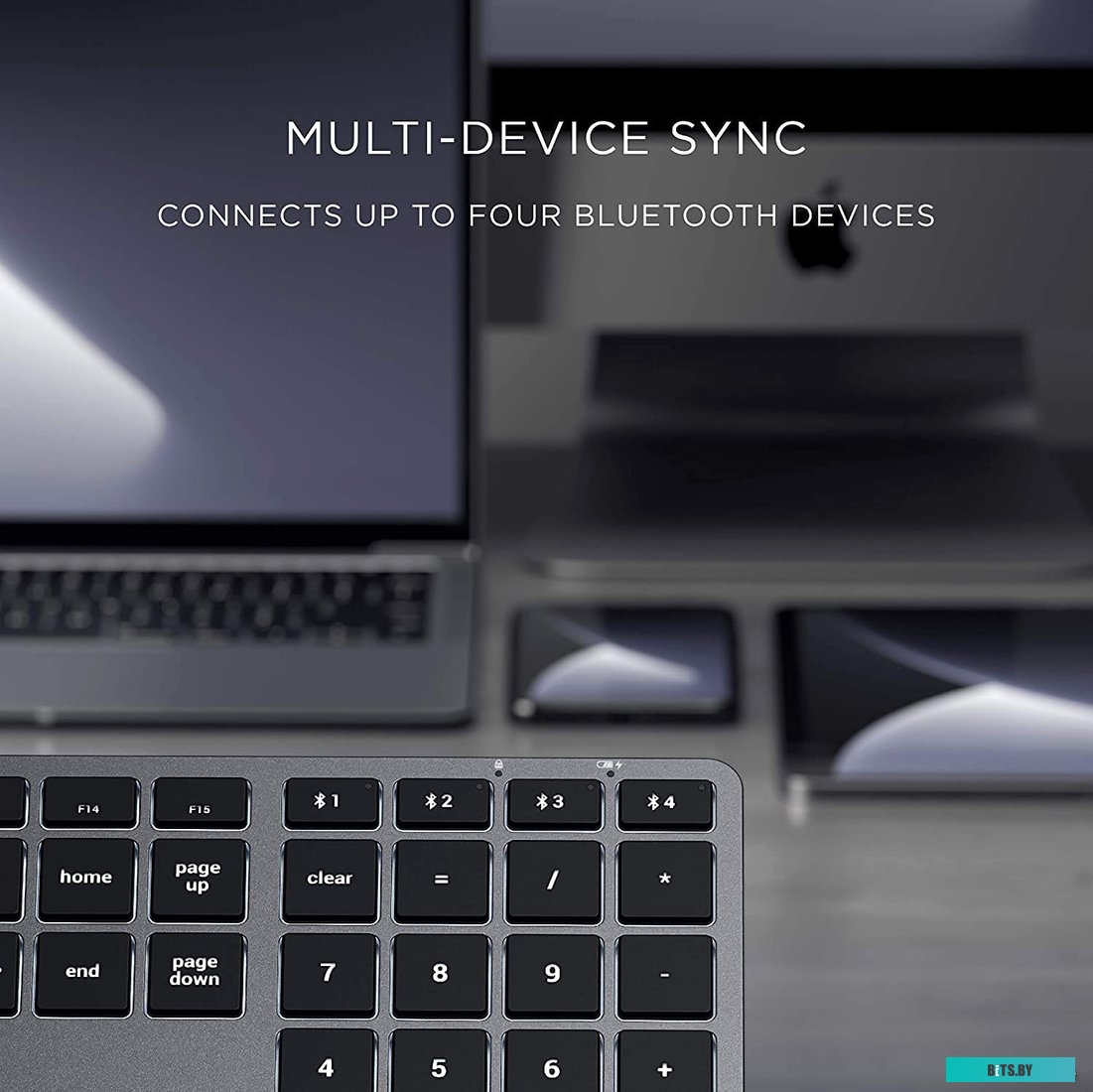 Клавиатура беспроводная Satechi Slim X3 Bluetooth Backlit Keyboard ST-BTSX3S-RU