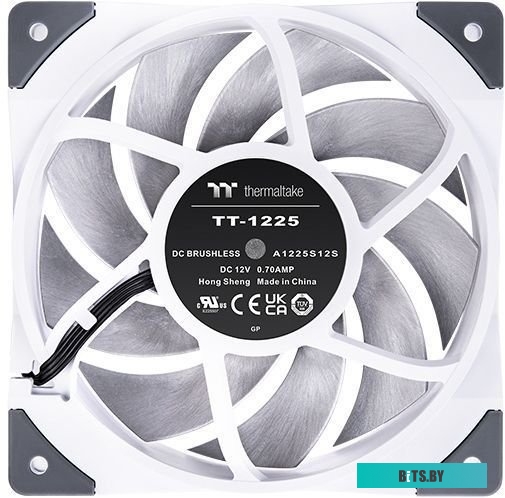 Вентилятор Thermaltake ToughFan 12 White CL-F117-PL12WT-A