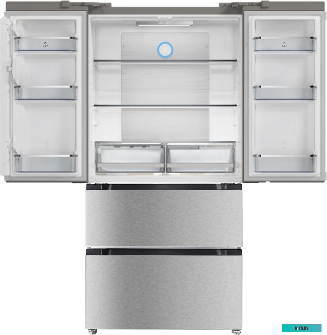 CHHE000020 Холодильник Lex LFD575IxID 3-хкамерн. нержавеющая сталь