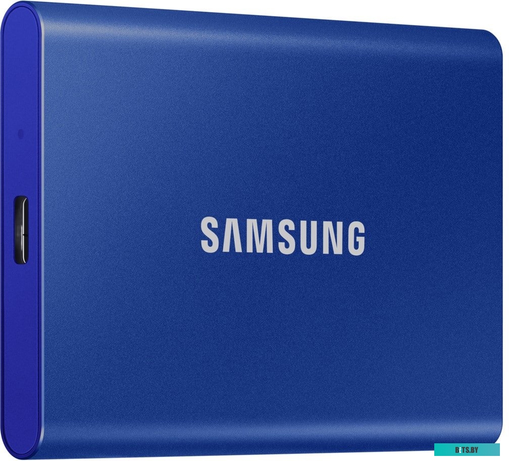 Внешний жесткий диск Samsung T7 2TB (синий) <MU-PC2T0H/WW>