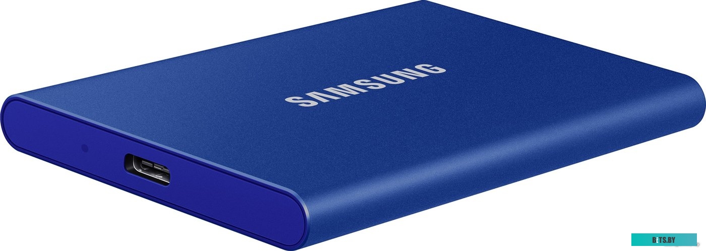 Внешний жесткий диск Samsung T7 2TB (синий) <MU-PC2T0H/WW>