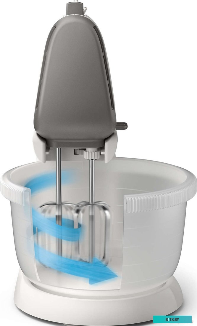 HR3745/00 Миксер ручной Philips HR3745 450Вт белый/серый