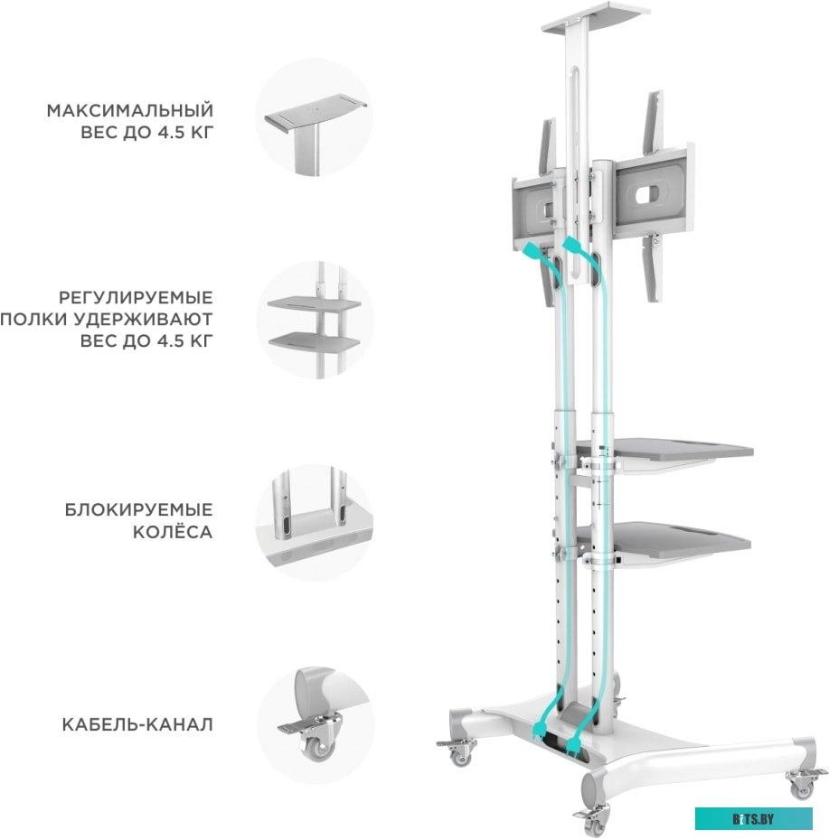 Кронштейн Onkron TS1552 (белый) <TS1552W>