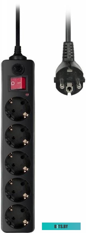 Сетевой фильтр (удлинитель) Buro 500SH-1.8-B