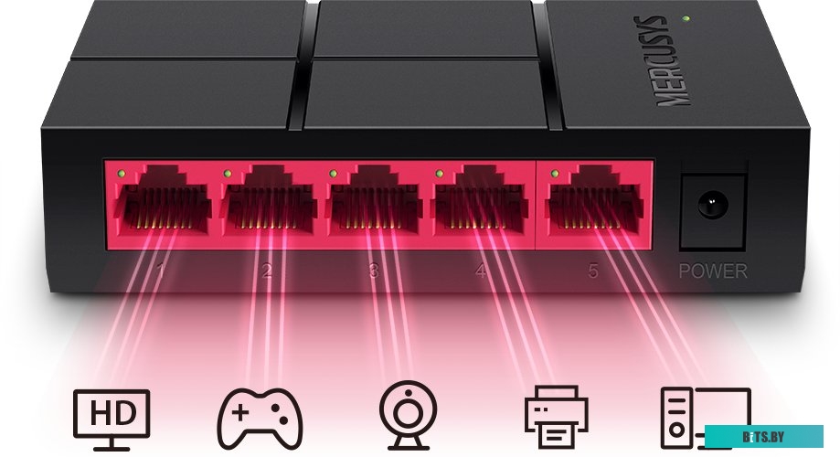 Коммутатор Mercusys MS105G