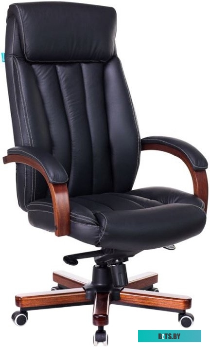 Офисное кресло (Стул) Бюрократ T-9922WALNUT/BLACK (черный)