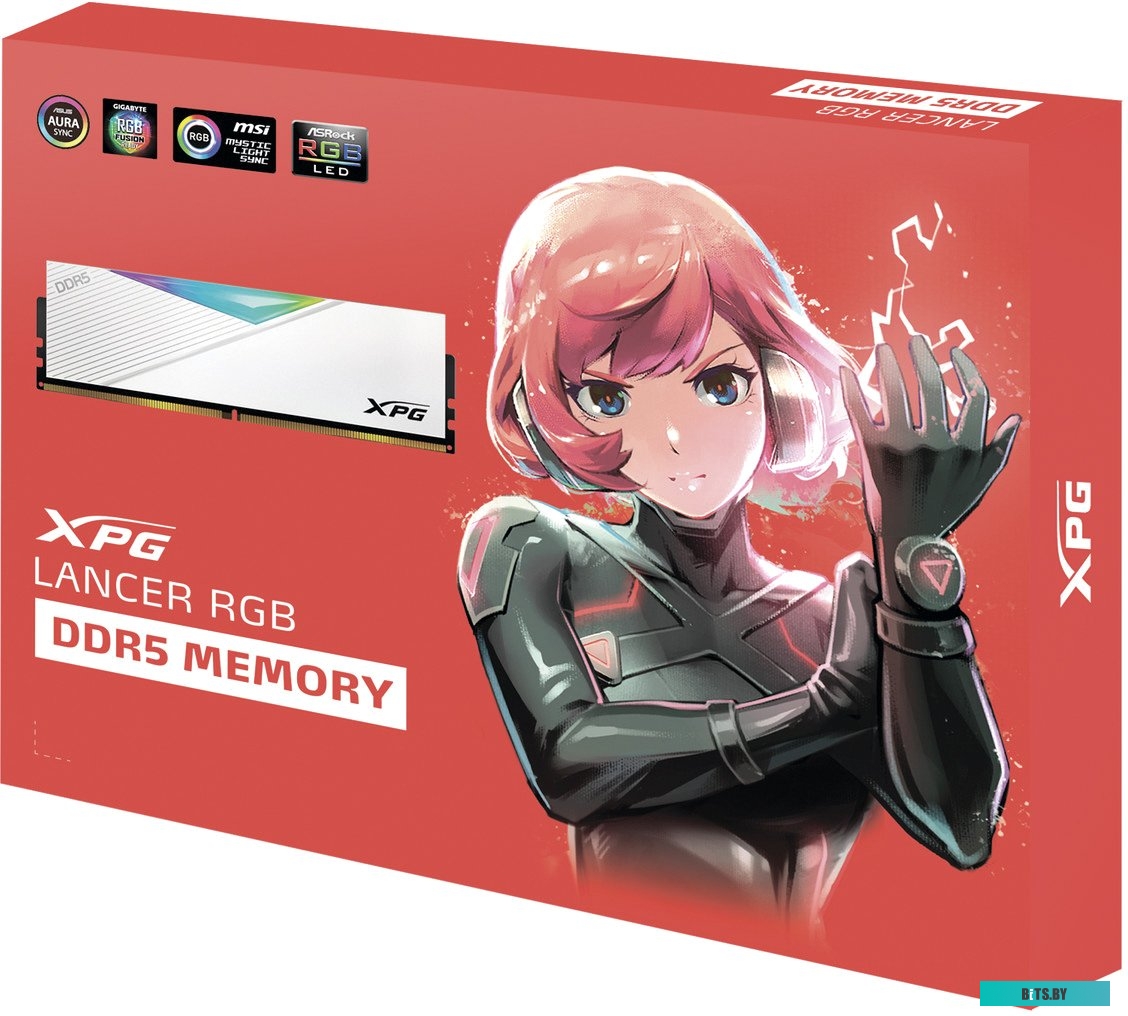 Оперативная память ADATA XPG Lancer RGB 2x16ГБ DDR5 7200МГц AX5U7200C3416G-DCLARWH