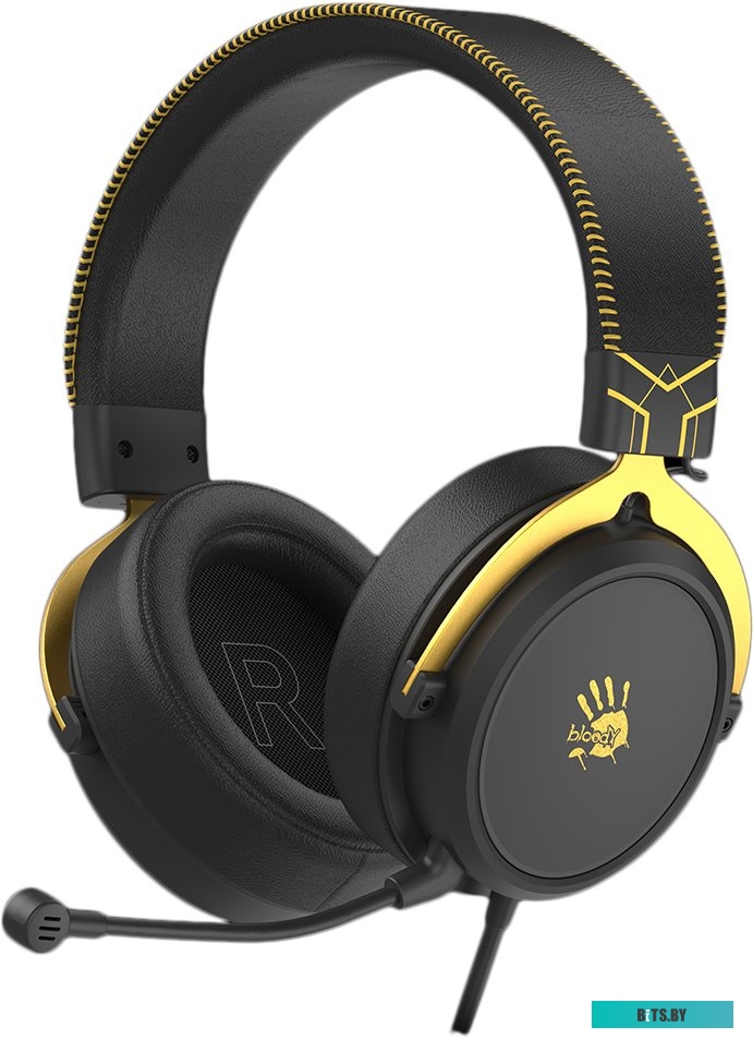 Гарнитура A4Tech Bloody M590i (черный/желтый)