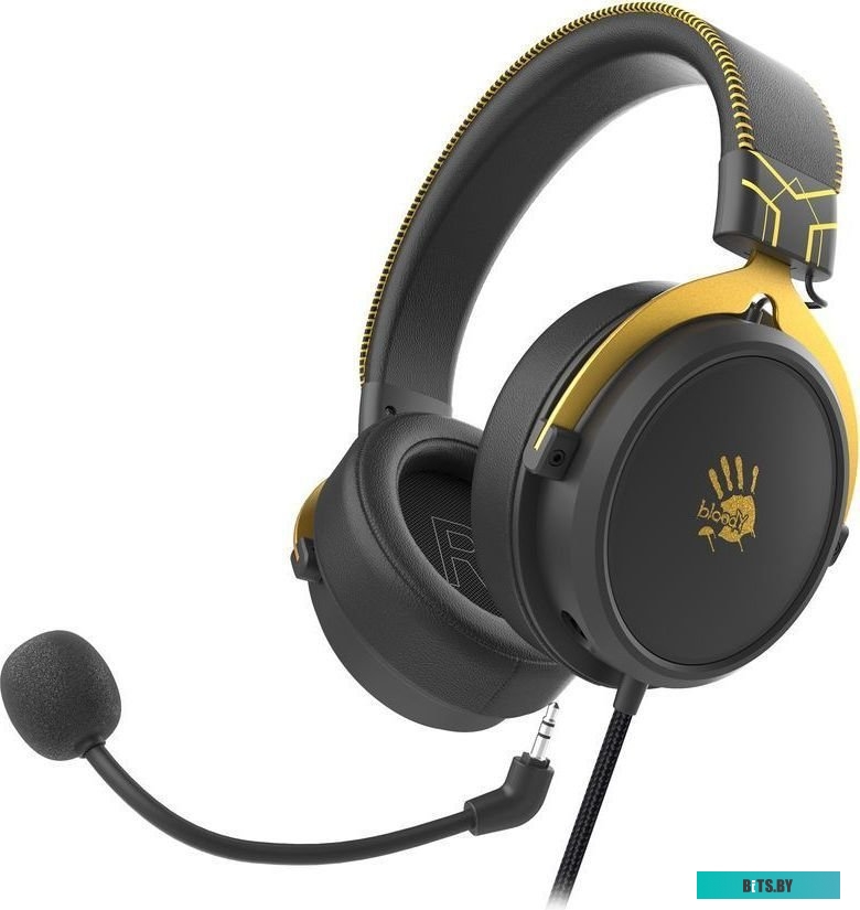 Гарнитура A4Tech Bloody M590i (черный/желтый)