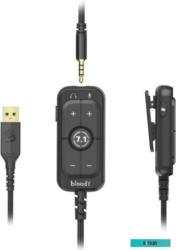 Гарнитура A4Tech Bloody M590i (черный/желтый)