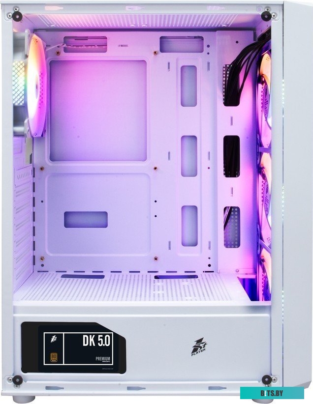 Компьютерный корпус 1STPLAYER FD3 (FD3-WH-4F1-W)