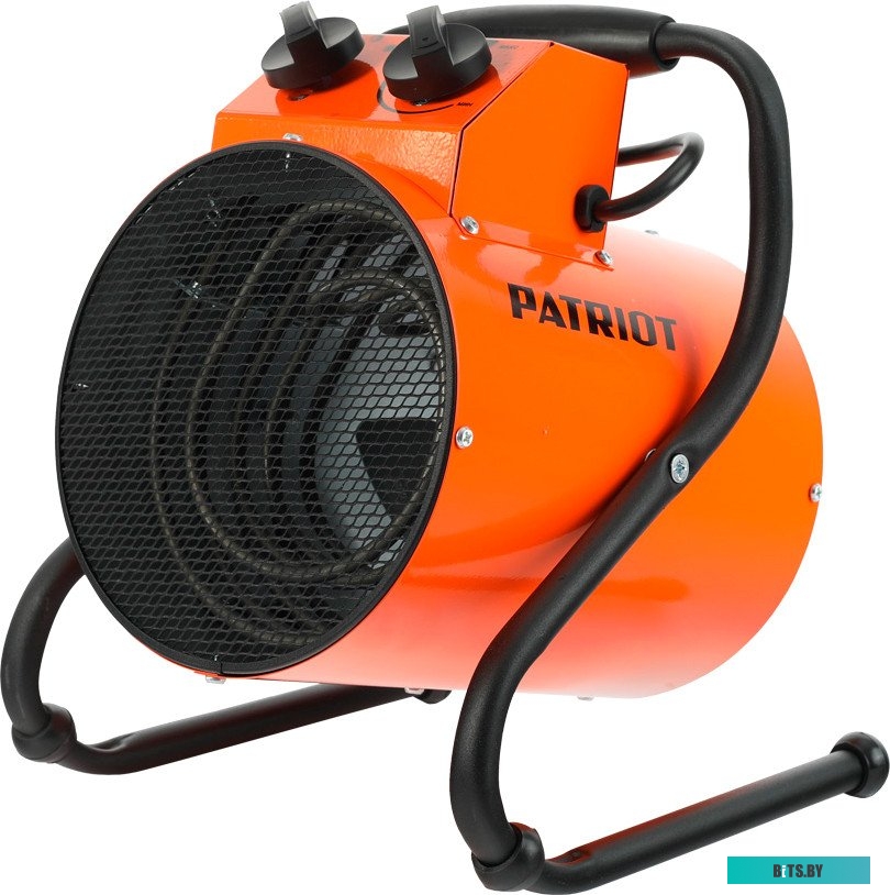 633307256 Тепловентилятор PATRIOT ECO-R 3 [633307256] {Мощн. по ступеням 1.5/3.0 кВт, 220В, шнур с евровилкой, поток воздуха 230м3/час, вес 2,5кг}
