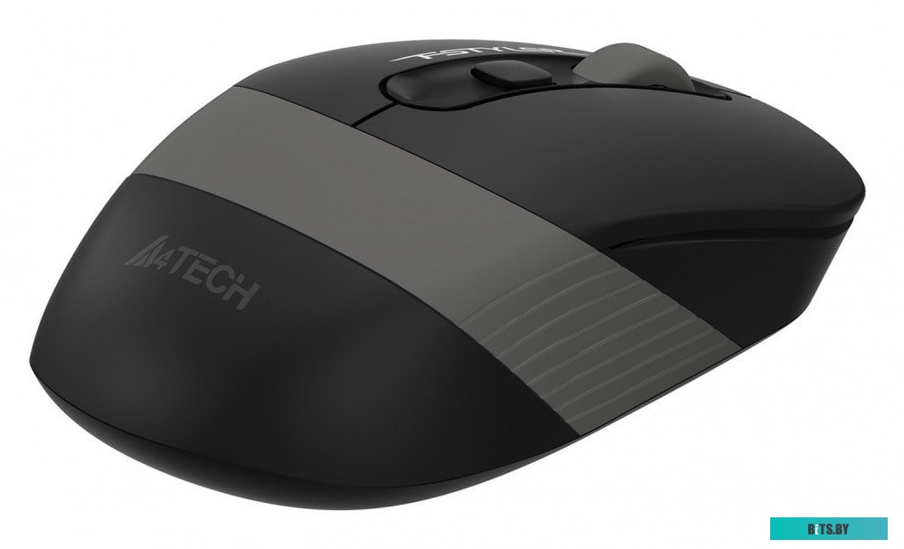 Мышь A4Tech Fstyler FG10S (черный/серый)