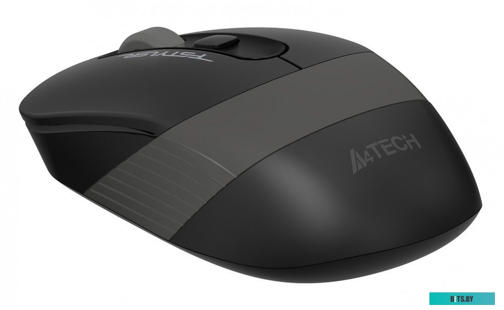 Мышь A4Tech Fstyler FG10S (черный/серый)