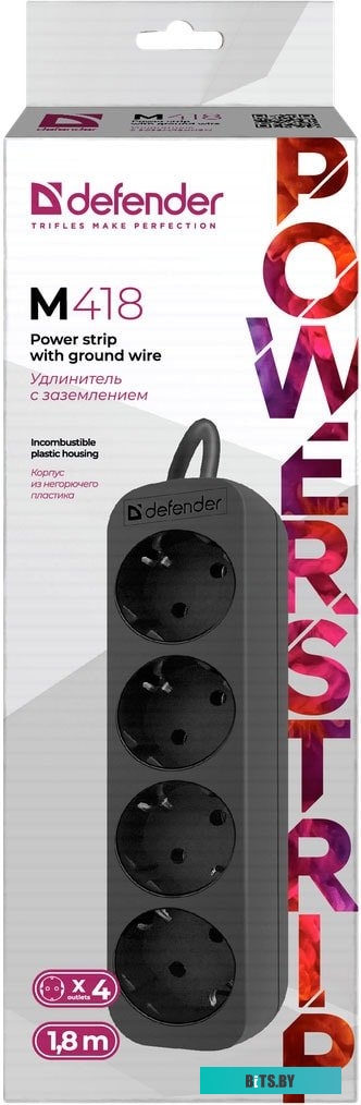 Сетевой фильтр (удлинитель) Defender M418 <99325>