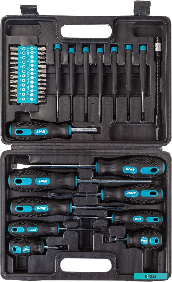 Универсальный набор инструментов Bort BTK-42 (42 предмета) <93722418>