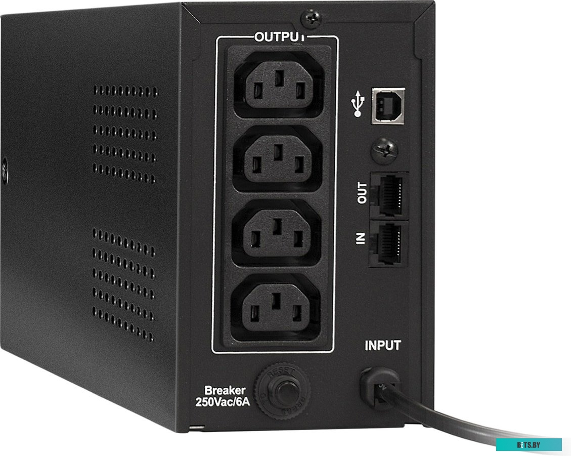 Источник бесперебойного питания (ИБП) ExeGate SpecialPro UNB-650.LED.AVR.C13.RJ.USB <EP285596RUS>