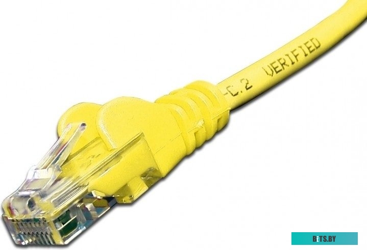 Кабель Lanmaster LAN-PC45/U6-0.5-YL
