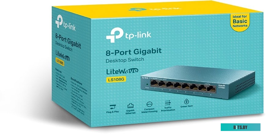 Коммутатор TP-Link LS108G
