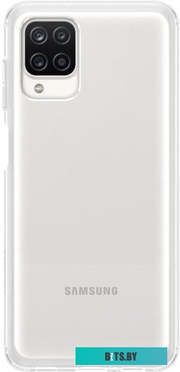 Чехол для телефона Samsung Silicone Cover для Galaxy A12 (белый) <EF-QA125TTEGRU>