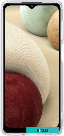 Чехол для телефона Samsung Silicone Cover для Galaxy A12 (белый) <EF-QA125TTEGRU>