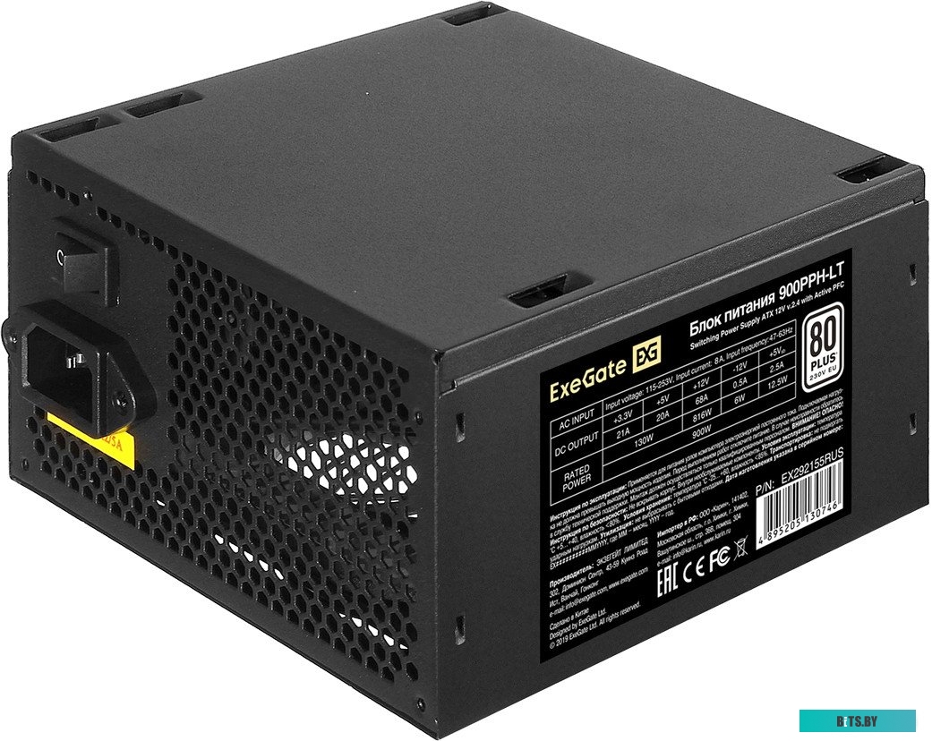 Блок питания ExeGate 900PPH-LT-OEM EX292155RUS-OEM-S