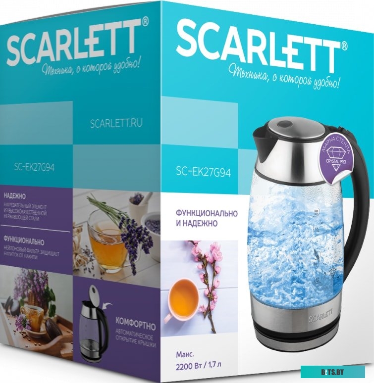 Электрочайник Scarlett SC-EK27G94