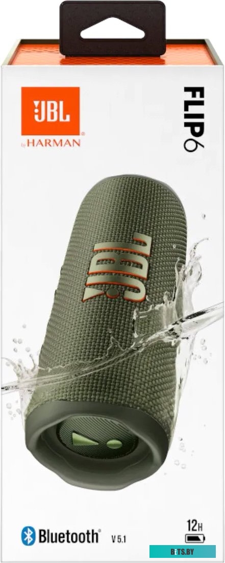 Беспроводная колонка JBL Flip 6 (зеленый)