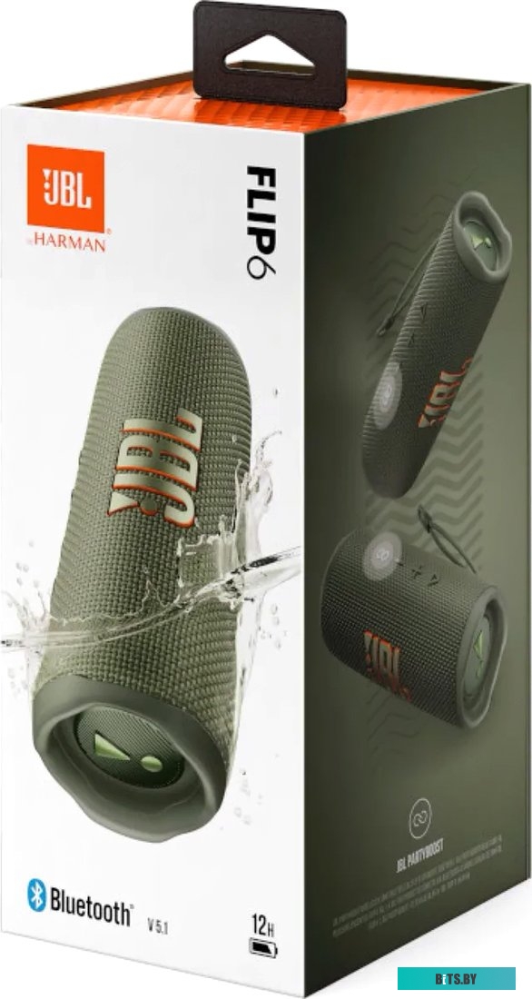 Беспроводная колонка JBL Flip 6 (зеленый)