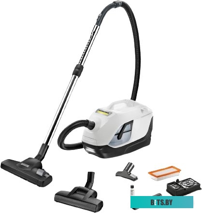 1.195-252.0 Пылесос Karcher DS 6 Plus, 650Вт, белый/черный [1.195-252.0]