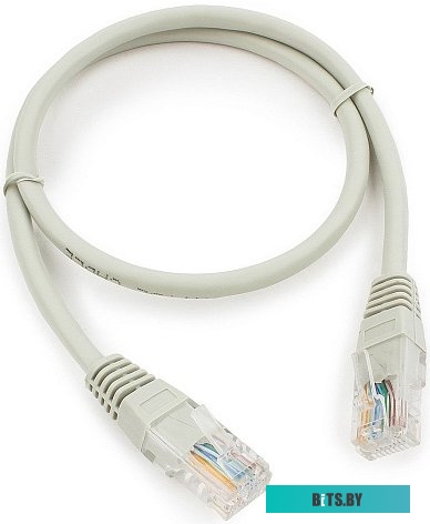 Кабель Cablexpert PP10-0.5M (0.5 м, серый)