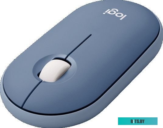 Мышь Logitech M350 Pebble (темно-синий)