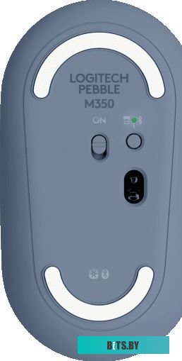 Мышь Logitech M350 Pebble (темно-синий)
