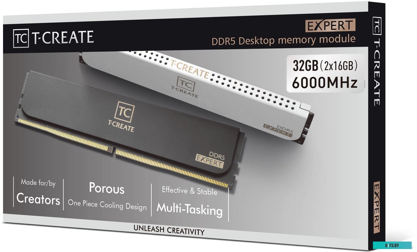 Оперативная память Team T-Create Expert 2x16ГБ DDR5 6000 МГц CTCED532G6000HC30DC01
