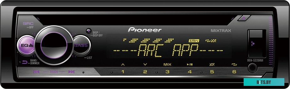 DEH-S2250UI Автомагнитола Pioneer DEH-S2250UI 1DIN 4x50Вт ПДУ RDS