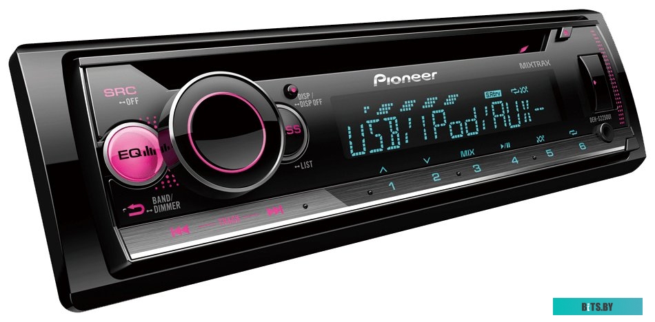 DEH-S2250UI Автомагнитола Pioneer DEH-S2250UI 1DIN 4x50Вт ПДУ RDS