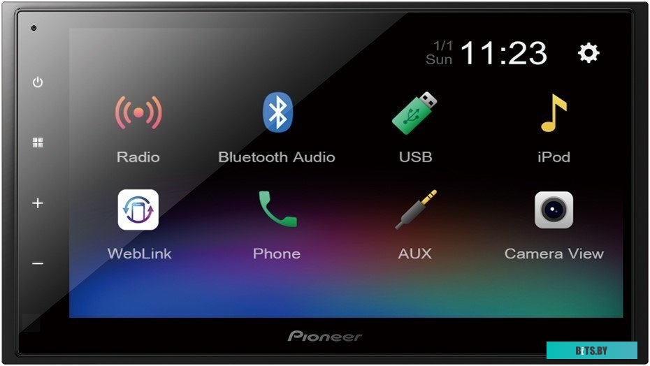 DMH-A345BT Автомагнитола Pioneer DMH-A345BT 2DIN 4x50Вт 6.8" ПДУ RDS