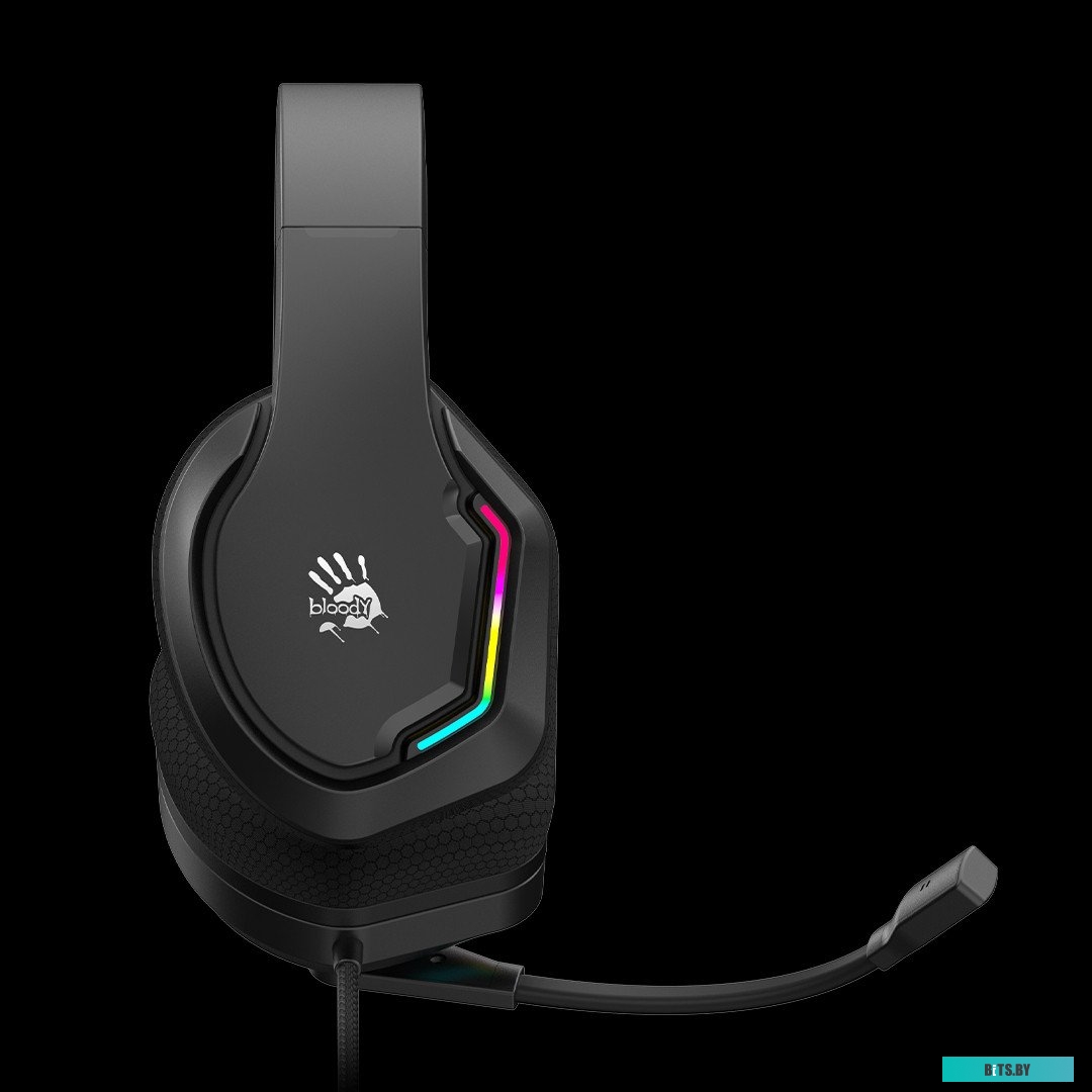 G260P Наушники с микрофоном A4Tech Bloody G260p черный 2м мониторные USB оголовье (G260P)