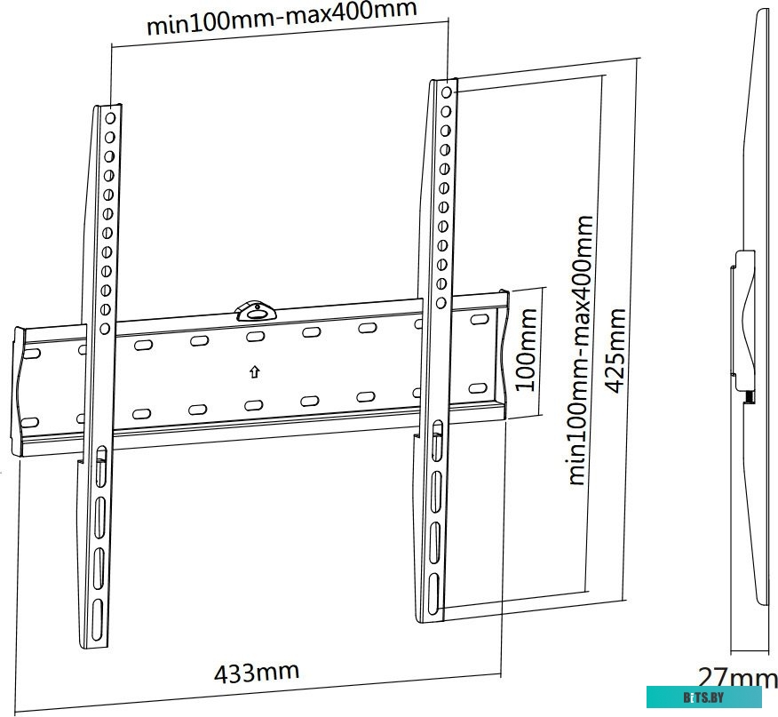 Кронштейн для телевизора Ultramounts UM813F