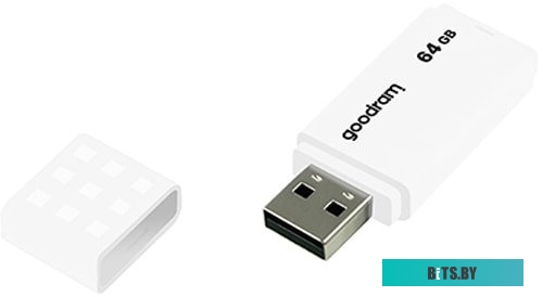 USB накопитель (Флешка) GoodRam UME2 64GB (белый) <UME2-0640W0R11>