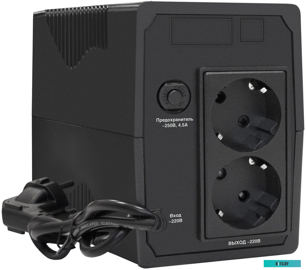Источник бесперебойного питания (ИБП) ExeGate UNB-600.LED.AVR.EURO EP285603RUS