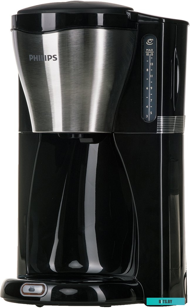 HD7546/20 Кофеварка капельная Philips HD7546/20 1000Вт серебристый/черный