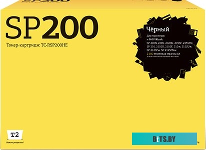 BCR-SP200HE Bion SP200HE Картридж для Ricoh SP 202SN/200N/203SFN (2600  стр.), Черный, с чипом