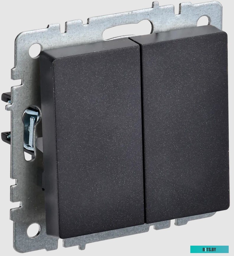 Выключатель IEK Brite ВС10-2-0-БрЧ BR-V20-0-10-K02