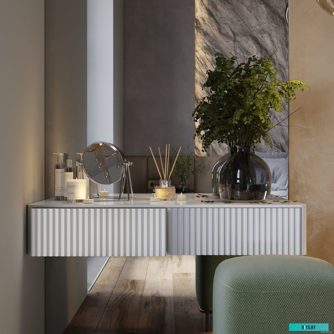 RAL-6010 Монтаж Powercom RAL-6010 +shelf