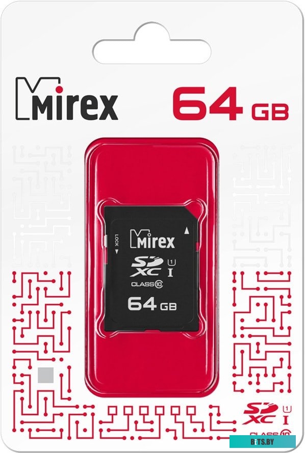 Карта памяти Mirex SDXC 13611-SD10CD64 64GB