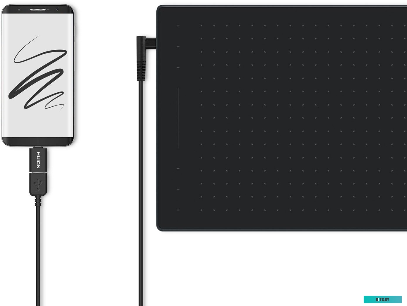 Графический планшет Huion Inspiroy RTP-700 (синий)
