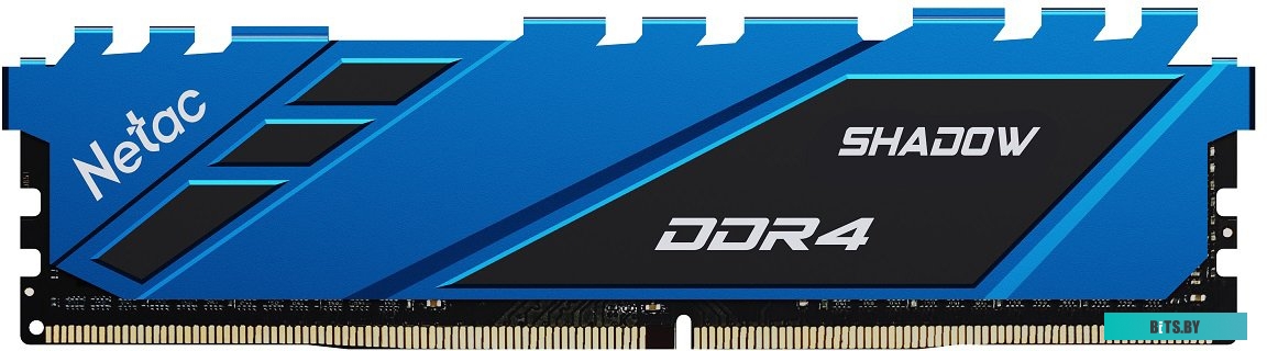 Оперативная память Netac Shadow 16ГБ DDR4 3200 МГц NTSDD4P32SP-16B