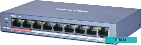 Неуправляемый коммутатор Hikvision DS-3E0109P-E/M(B)